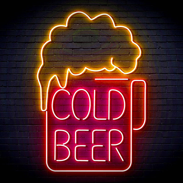 ADVPRO Cold Beer Ultra-Bright LED Neon Sign fn-i4039 - Multi-Color 7