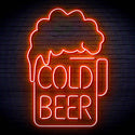ADVPRO Cold Beer Ultra-Bright LED Neon Sign fn-i4039 - Orange