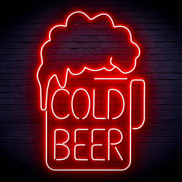ADVPRO Cold Beer Ultra-Bright LED Neon Sign fn-i4039 - Red