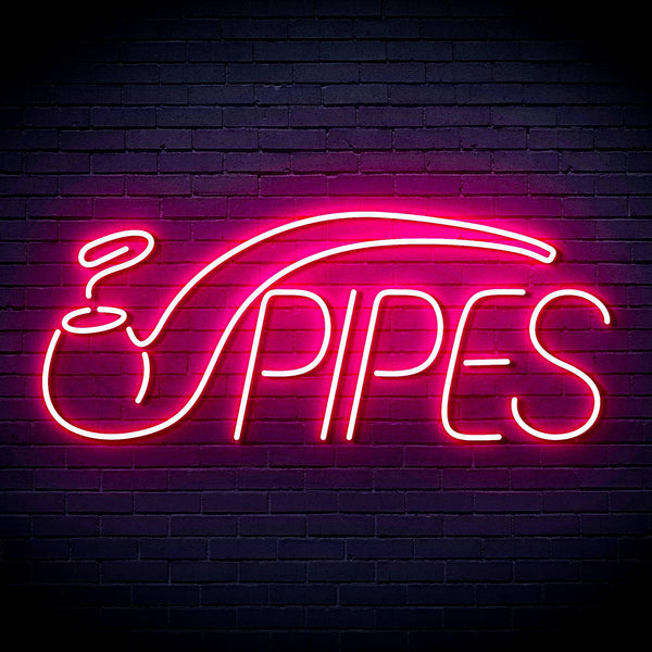 ADVPRO Cigarette Ciga Pipes Ultra-Bright LED Neon Sign fn-i4040 - Pink