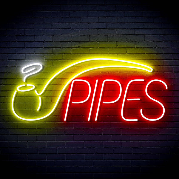 ADVPRO Cigarette Ciga Pipes Ultra-Bright LED Neon Sign fn-i4040 - Multi-Color 1