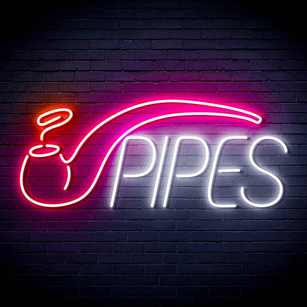 ADVPRO Cigarette Ciga Pipes Ultra-Bright LED Neon Sign fn-i4040 - Multi-Color 3