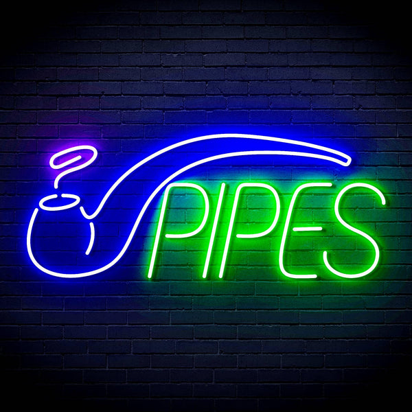 ADVPRO Cigarette Ciga Pipes Ultra-Bright LED Neon Sign fn-i4040 - Multi-Color 6