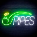 ADVPRO Cigarette Ciga Pipes Ultra-Bright LED Neon Sign fn-i4040 - Multi-Color 9