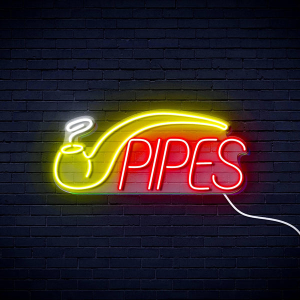 ADVPRO Cigarette Ciga Pipes Ultra-Bright LED Neon Sign fn-i4040