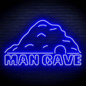ADVPRO MANCAVE with a cave Ultra-Bright LED Neon Sign fn-i4042 - Blue