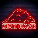 ADVPRO MANCAVE with a cave Ultra-Bright LED Neon Sign fn-i4042 - Red