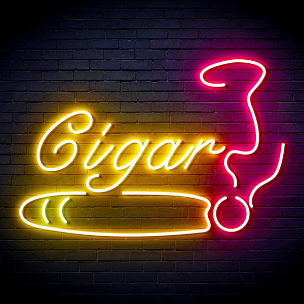 ADVPRO Cigarette Ciga Pipes Ultra-Bright LED Neon Sign fn-i4043 - Multi-Color 5