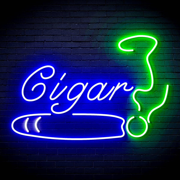ADVPRO Cigarette Ciga Pipes Ultra-Bright LED Neon Sign fn-i4043 - Multi-Color 9