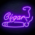 ADVPRO Cigarette Ciga Pipes Ultra-Bright LED Neon Sign fn-i4043 - Purple