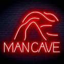 ADVPRO MANCAVE with a cave Ultra-Bright LED Neon Sign fn-i4044 - Red