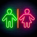 ADVPRO Male and Femal Restroom Toilet Washroom Ultra-Bright LED Neon Sign fn-i4046 - Multi-Color 4
