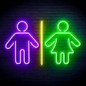 ADVPRO Male and Femal Restroom Toilet Washroom Ultra-Bright LED Neon Sign fn-i4046 - Multi-Color 6