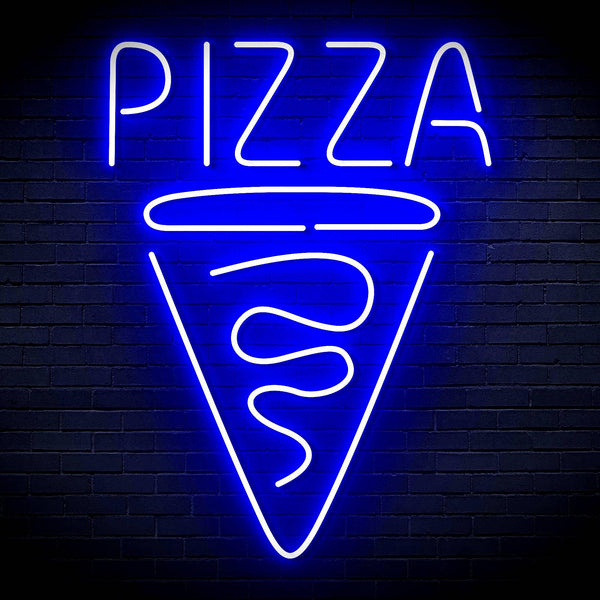 ADVPRO Pizze Restaurant Logo Ultra-Bright LED Neon Sign fn-i4047 - Blue
