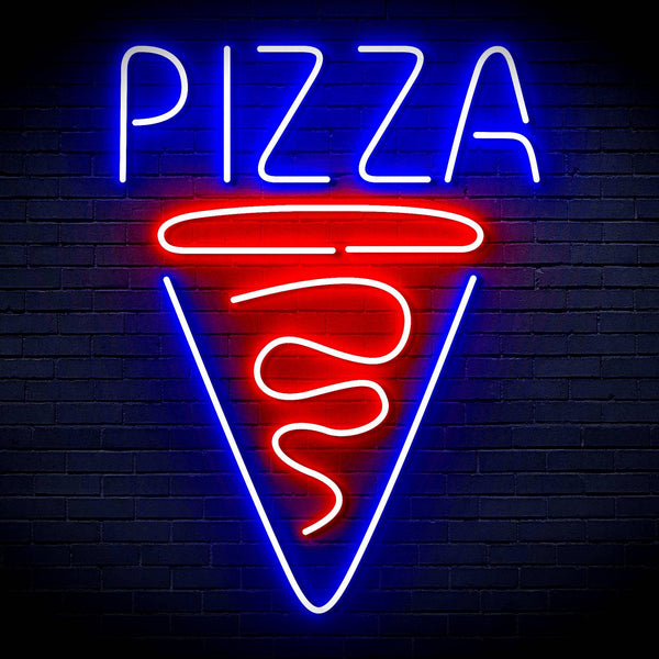 ADVPRO Pizze Restaurant Logo Ultra-Bright LED Neon Sign fn-i4047 - Blue & Red