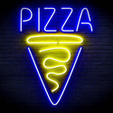ADVPRO Pizze Restaurant Logo Ultra-Bright LED Neon Sign fn-i4047 - Blue & Yellow