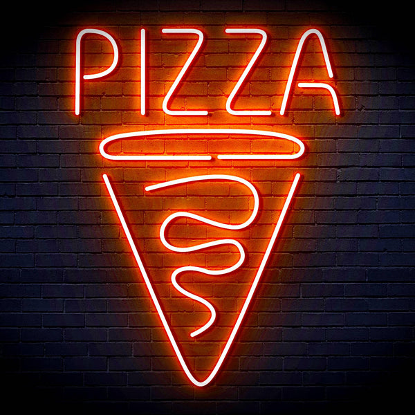 ADVPRO Pizze Restaurant Logo Ultra-Bright LED Neon Sign fn-i4047 - Orange