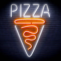 ADVPRO Pizze Restaurant Logo Ultra-Bright LED Neon Sign fn-i4047 - White & Orange