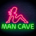 ADVPRO Sexy Lady MAN CAVE Ultra-Bright LED Neon Sign fn-i4054 - Green & Pink