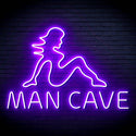 ADVPRO Sexy Lady MAN CAVE Ultra-Bright LED Neon Sign fn-i4054 - Purple