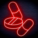 ADVPRO Medicine Tablet and Pills Ultra-Bright LED Neon Sign fn-i4060 - Red
