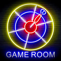 ADVPRO Game Room with Darts Signage Ultra-Bright LED Neon Sign fn-i4062 - Multi-Color 1