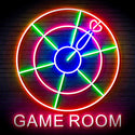 ADVPRO Game Room with Darts Signage Ultra-Bright LED Neon Sign fn-i4062 - Multi-Color 4