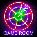 ADVPRO Game Room with Darts Signage Ultra-Bright LED Neon Sign fn-i4062 - Multi-Color 6