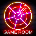 ADVPRO Game Room with Darts Signage Ultra-Bright LED Neon Sign fn-i4062 - Multi-Color 7