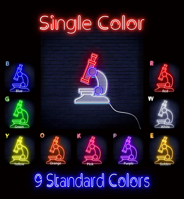 ADVPRO Microscope Ultra-Bright LED Neon Sign fn-i4063 - Classic
