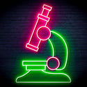 ADVPRO Microscope Ultra-Bright LED Neon Sign fn-i4063 - Green & Pink