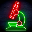 ADVPRO Microscope Ultra-Bright LED Neon Sign fn-i4063 - Green & Red