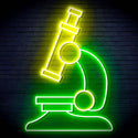 ADVPRO Microscope Ultra-Bright LED Neon Sign fn-i4063 - Green & Yellow