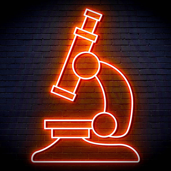 ADVPRO Microscope Ultra-Bright LED Neon Sign fn-i4063 - Orange