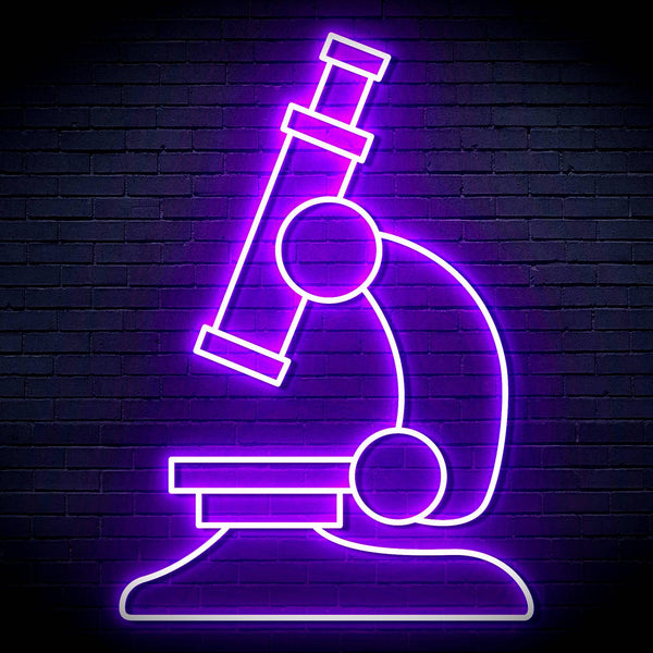 ADVPRO Microscope Ultra-Bright LED Neon Sign fn-i4063 - Purple
