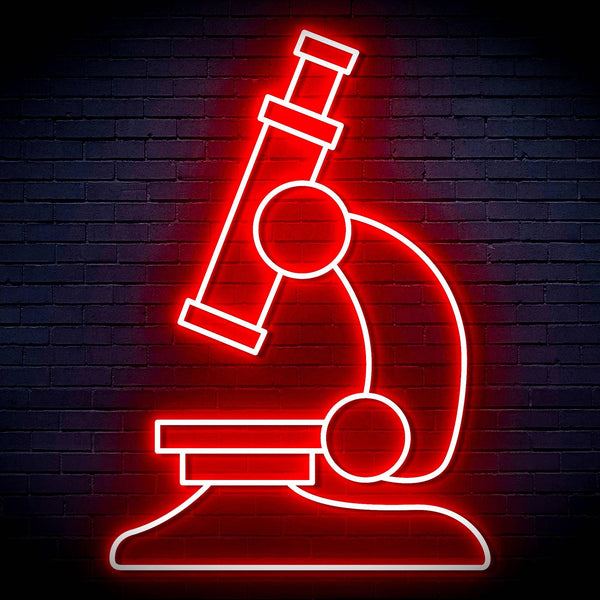 ADVPRO Microscope Ultra-Bright LED Neon Sign fn-i4063 - Red