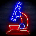 ADVPRO Microscope Ultra-Bright LED Neon Sign fn-i4063 - Red & Blue