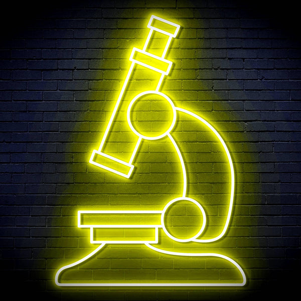 ADVPRO Microscope Ultra-Bright LED Neon Sign fn-i4063 - Yellow