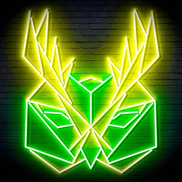 ADVPRO Origami Owl Ultra-Bright LED Neon Sign fn-i4064 - Green & Yellow