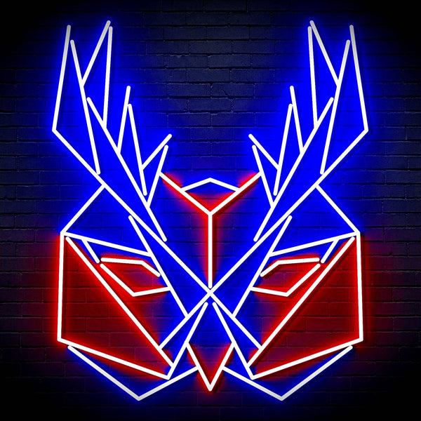 ADVPRO Origami Owl Ultra-Bright LED Neon Sign fn-i4064 - Red & Blue