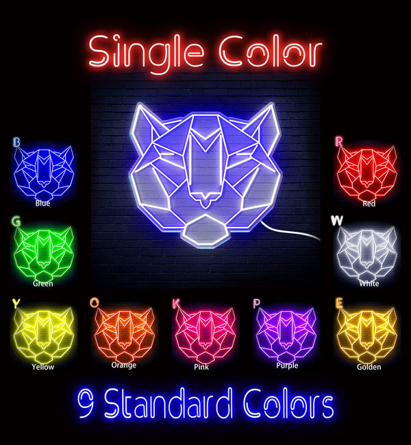 ADVPRO Origami Tiger Head Face Ultra-Bright LED Neon Sign fn-i4066 - Classic