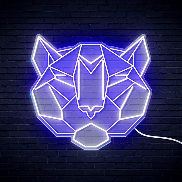 ADVPRO Origami Tiger Head Face Ultra-Bright LED Neon Sign fn-i4066