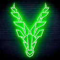 ADVPRO Origami Deer Head Face Ultra-Bright LED Neon Sign fn-i4067 - Golden Yellow