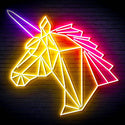 ADVPRO Origami Unicorn Head Face Ultra-Bright LED Neon Sign fn-i4068 - Multi-Color 6
