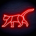 ADVPRO Origami Cat Ultra-Bright LED Neon Sign fn-i4069 - Red