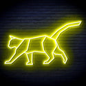 ADVPRO Origami Cat Ultra-Bright LED Neon Sign fn-i4069 - Yellow