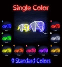 ADVPRO Origami Elephants Ultra-Bright LED Neon Sign fn-i4070 - Classic