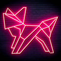 ADVPRO Origami Fox Ultra-Bright LED Neon Sign fn-i4072 - Pink