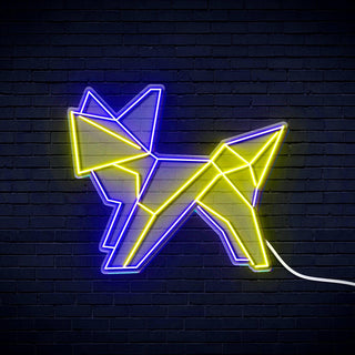 ADVPRO Origami Fox Ultra-Bright LED Neon Sign fn-i4072