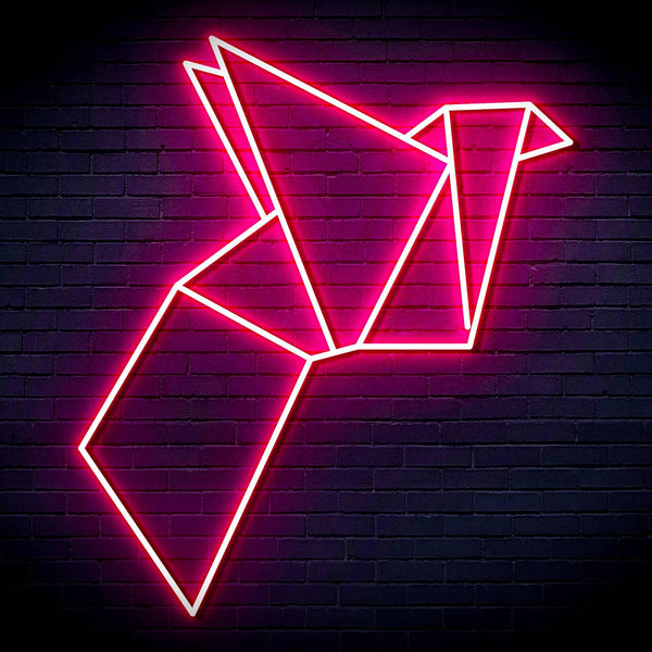 ADVPRO Origami Bird Ultra-Bright LED Neon Sign fn-i4073 - Pink